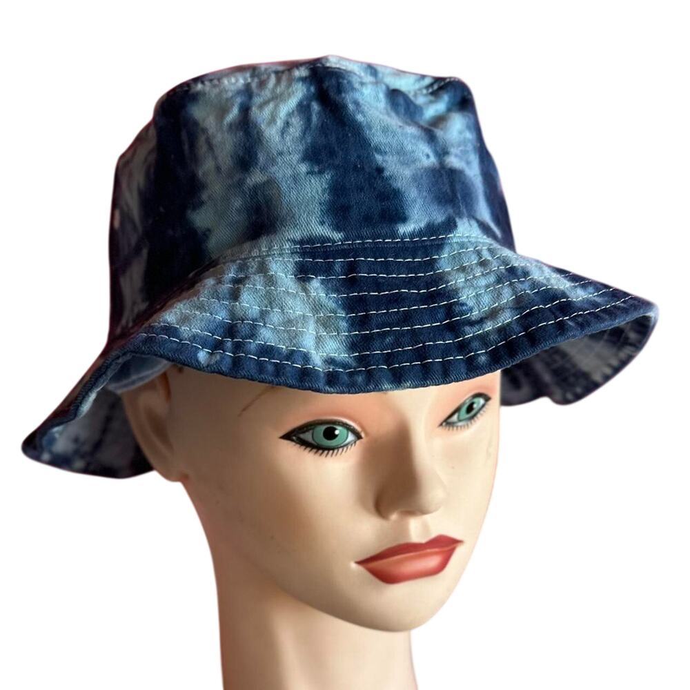 Brand New Tie Dye Blue Bucket Hat